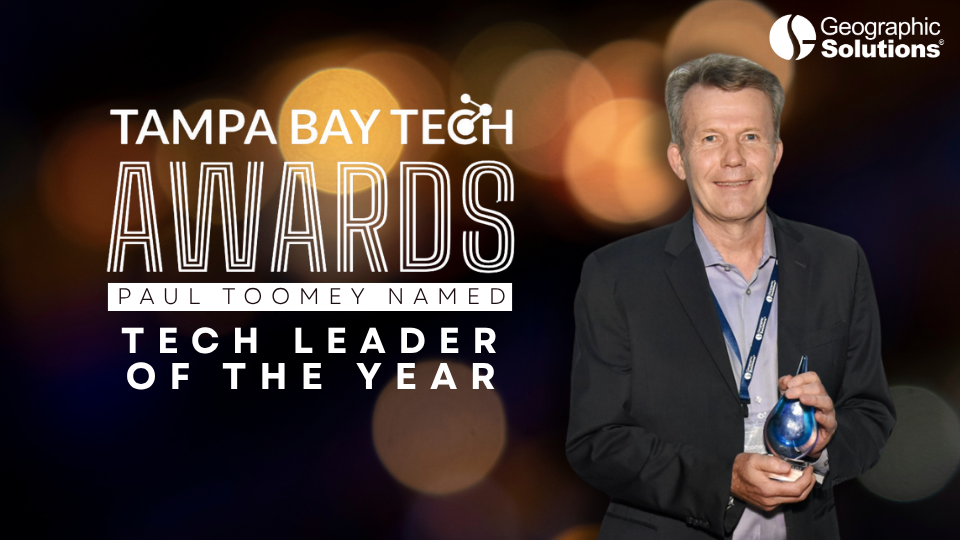 Newsroom | Geographic Solutions Honored at 2025 Tampa Bay Inno Aw