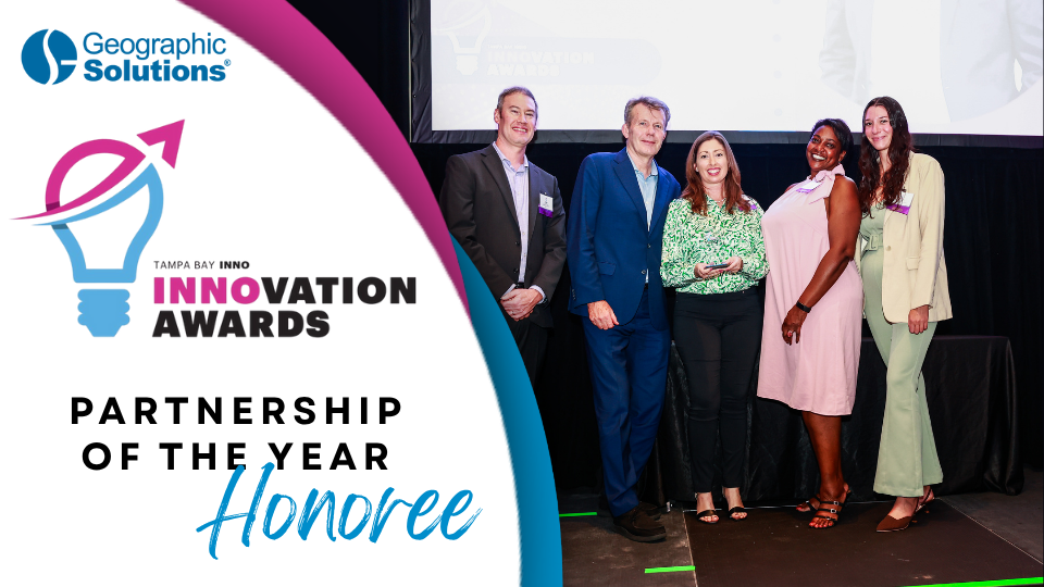 Newsroom | Geographic Solutions Honored at 2025 Tampa Bay Inno Aw