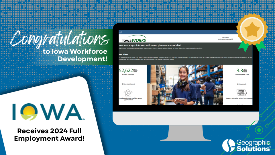 Newsroom | Congrats to our Partners at Iowa Workforce Development