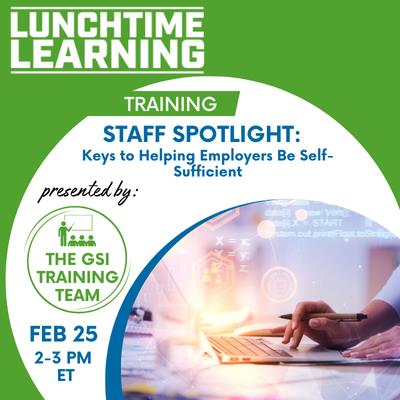 Lunchtime Learning Graphic