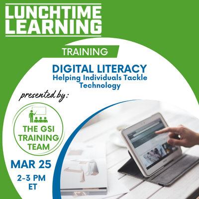 Lunchtime Learning Graphic