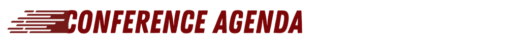 Conference Agenda
