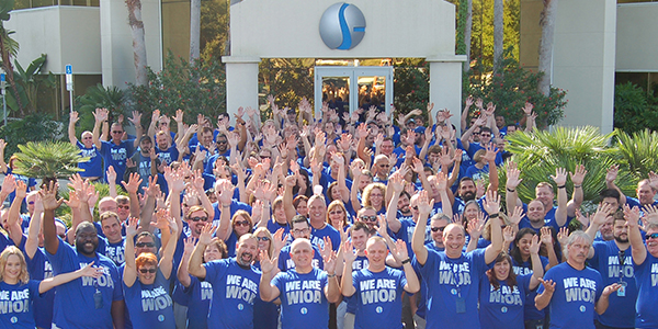 This slide shows a picture with all of Geographic Solutions’ employees outside of our company’s main building in Palm Harbor, Florida, and signifies 25 years in business.